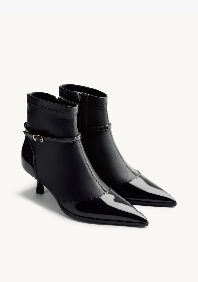 KITTEN HEEL BOOTS CASPIAN