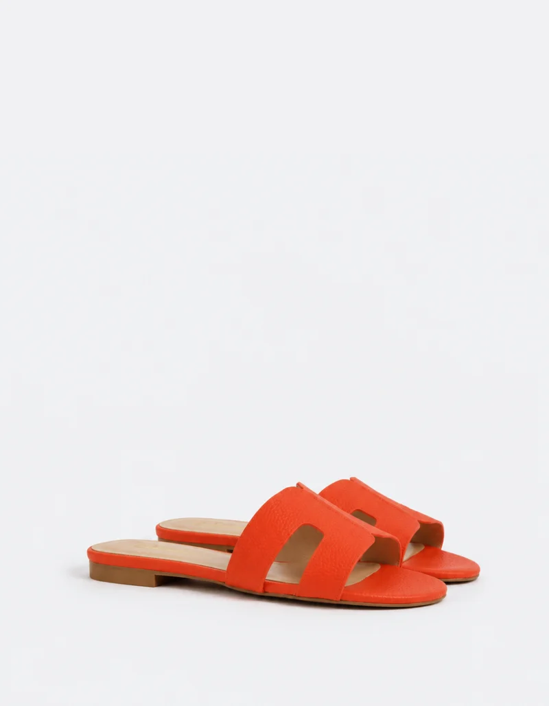 Valmisa Orange Leather