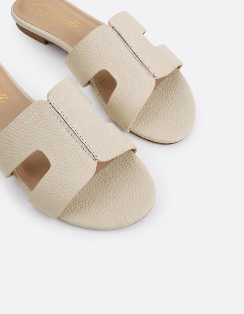 Valmisa Cream Leather