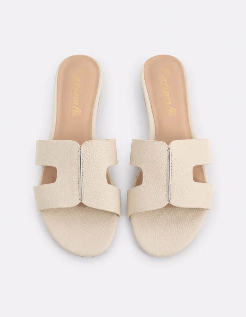 Valmisa Cream Leather