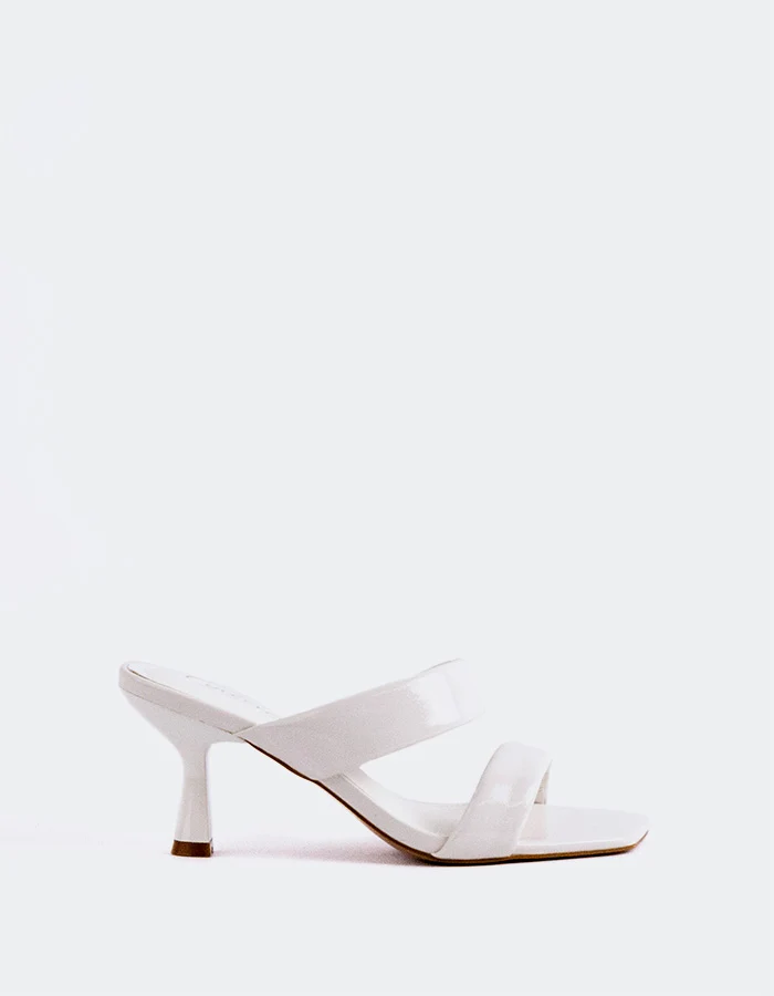Calyra White Patent