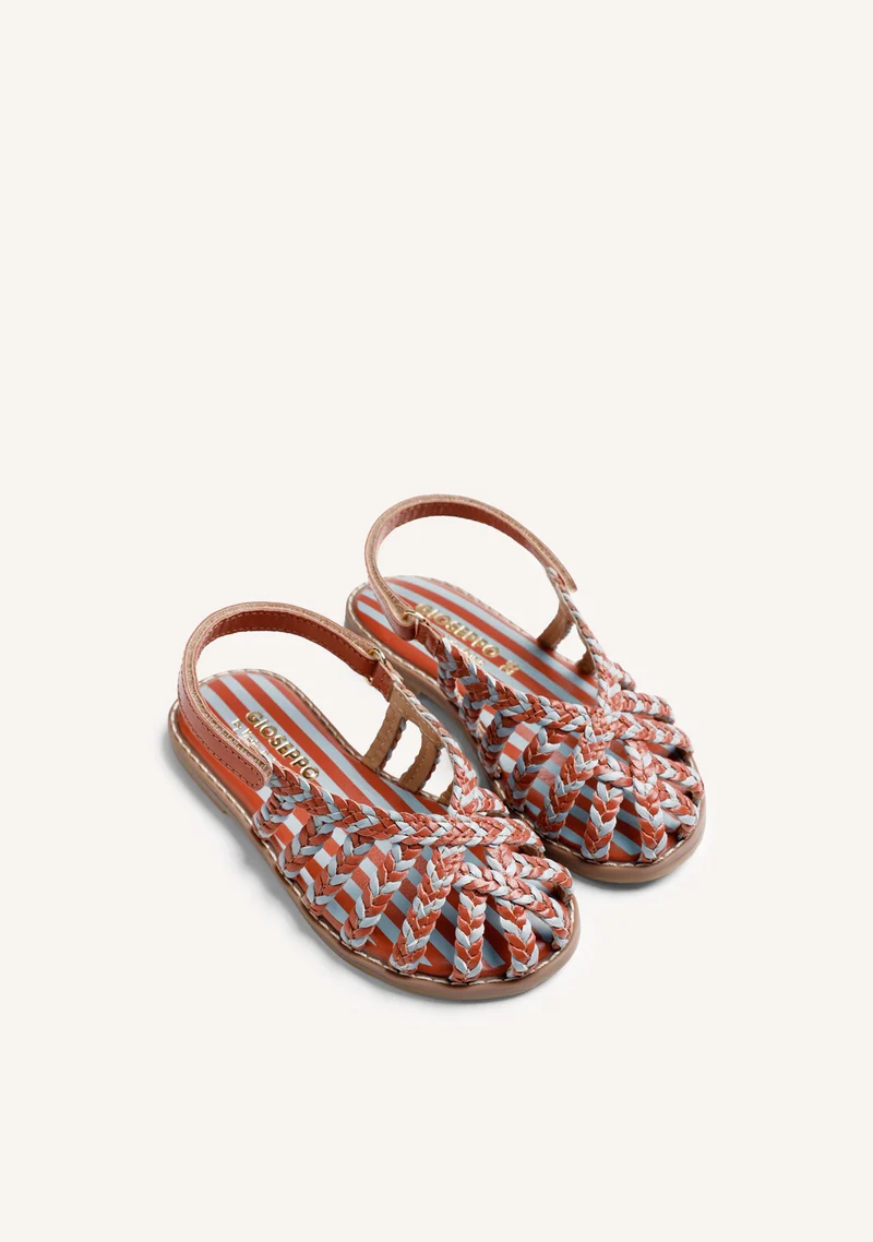 BRAIDED LEATHER SANDALS BY MARÍA G. DE JAIME