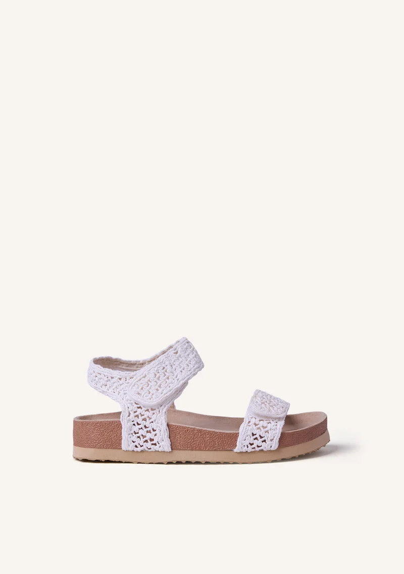 MACRAMÉ STYLE BIO SANDALS ITEN
