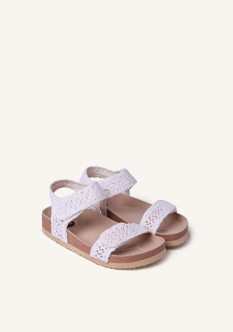 MACRAMÉ STYLE BIO SANDALS ITEN
