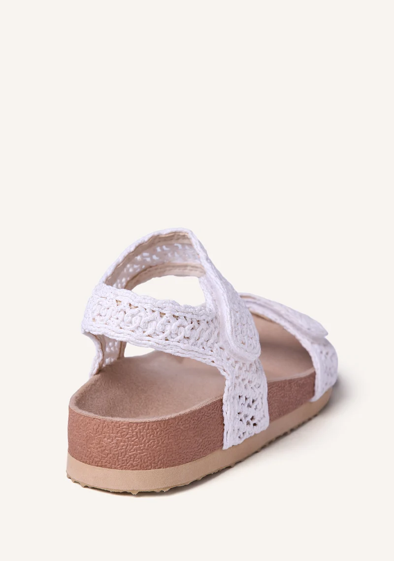 MACRAMÉ STYLE BIO SANDALS ITEN