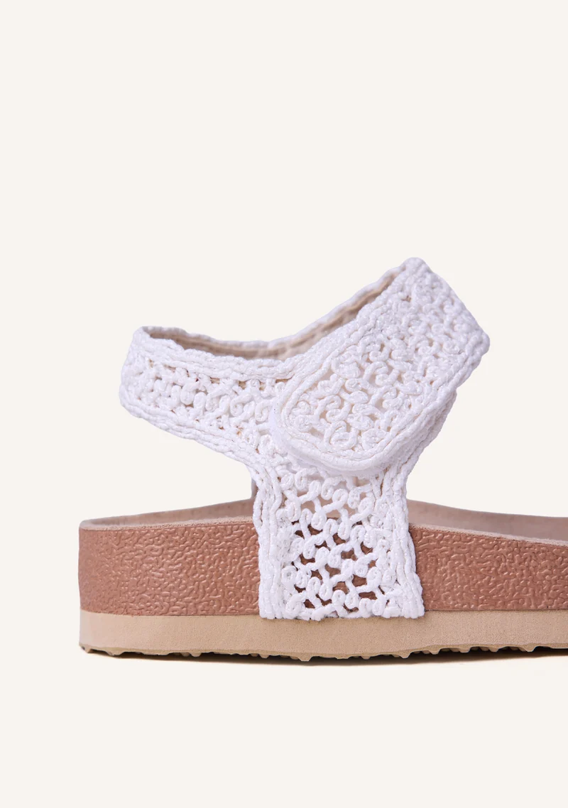 MACRAMÉ STYLE BIO SANDALS ITEN