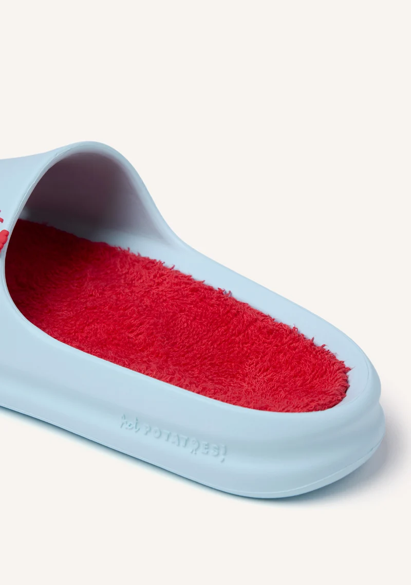 LOBSTER PRINT SLIDE SANDALS KONDOA