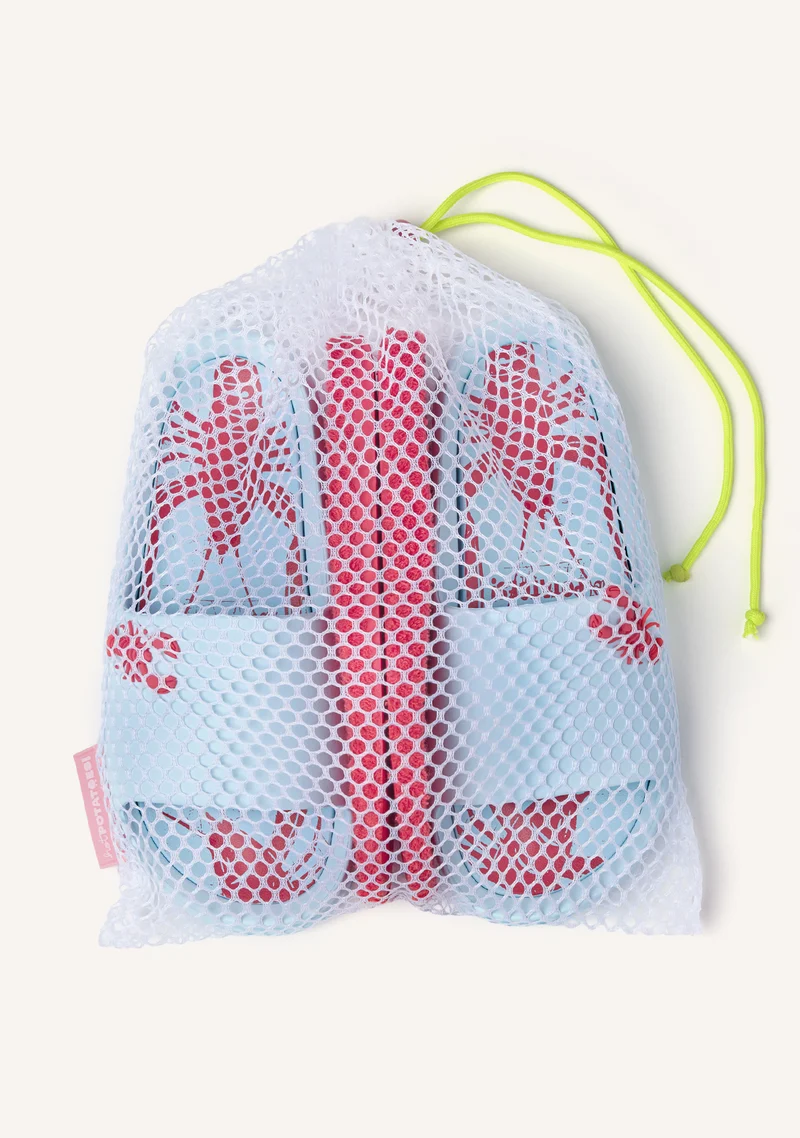 LOBSTER PRINT SLIDE SANDALS KONDOA