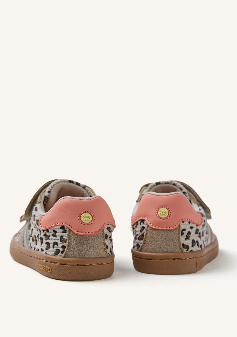 GIOSEPPO BAREFOOT - ANIMAL PRINT SNEAKERS ISLINGTON