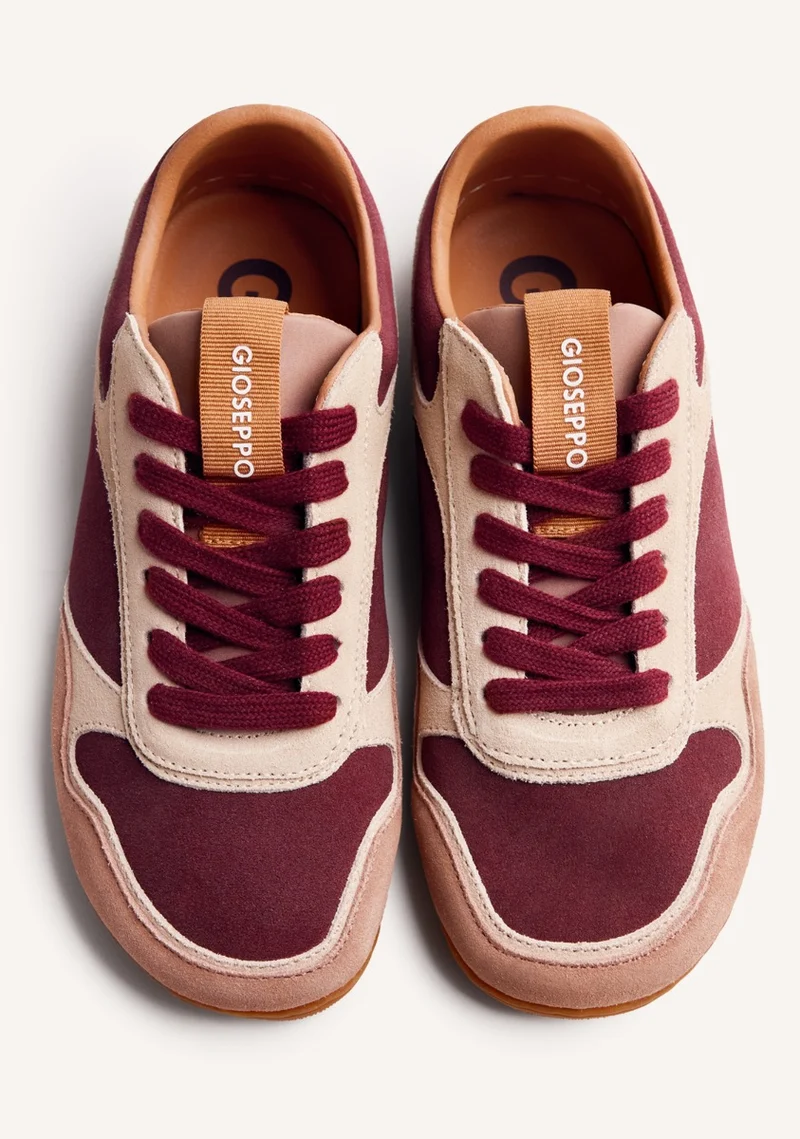 GIOSEPPO BAREFOOT - SUEDE LEATHER SNEAKERS POINTE