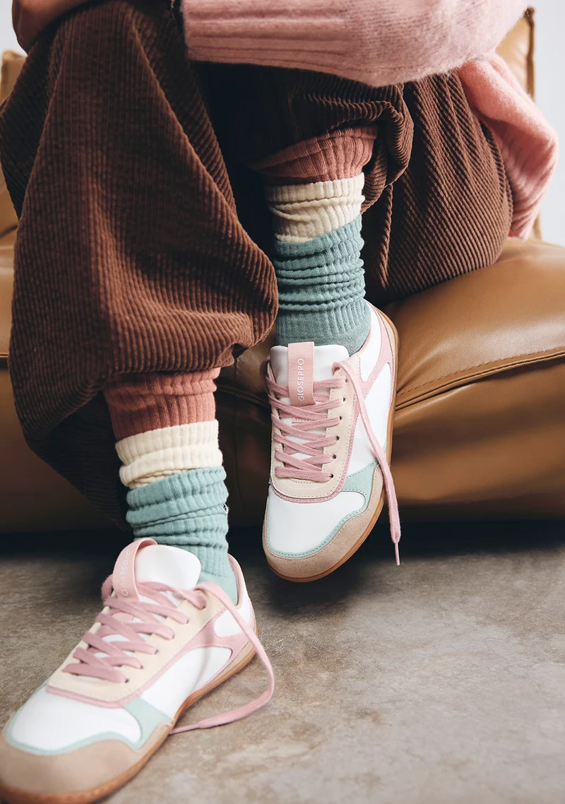 GIOSEPPO BAREFOOT - LEATHER SNEAKERS PARKDALE