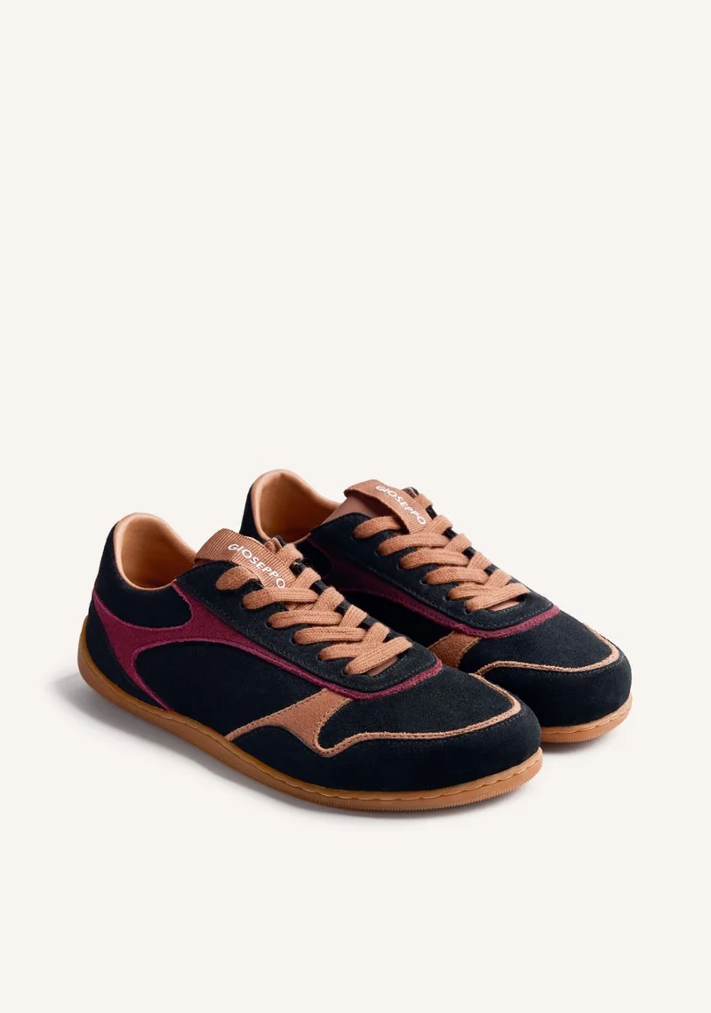 GIOSEPPO BAREFOOT - SUEDE LEATHER SNEAKERS POINTE