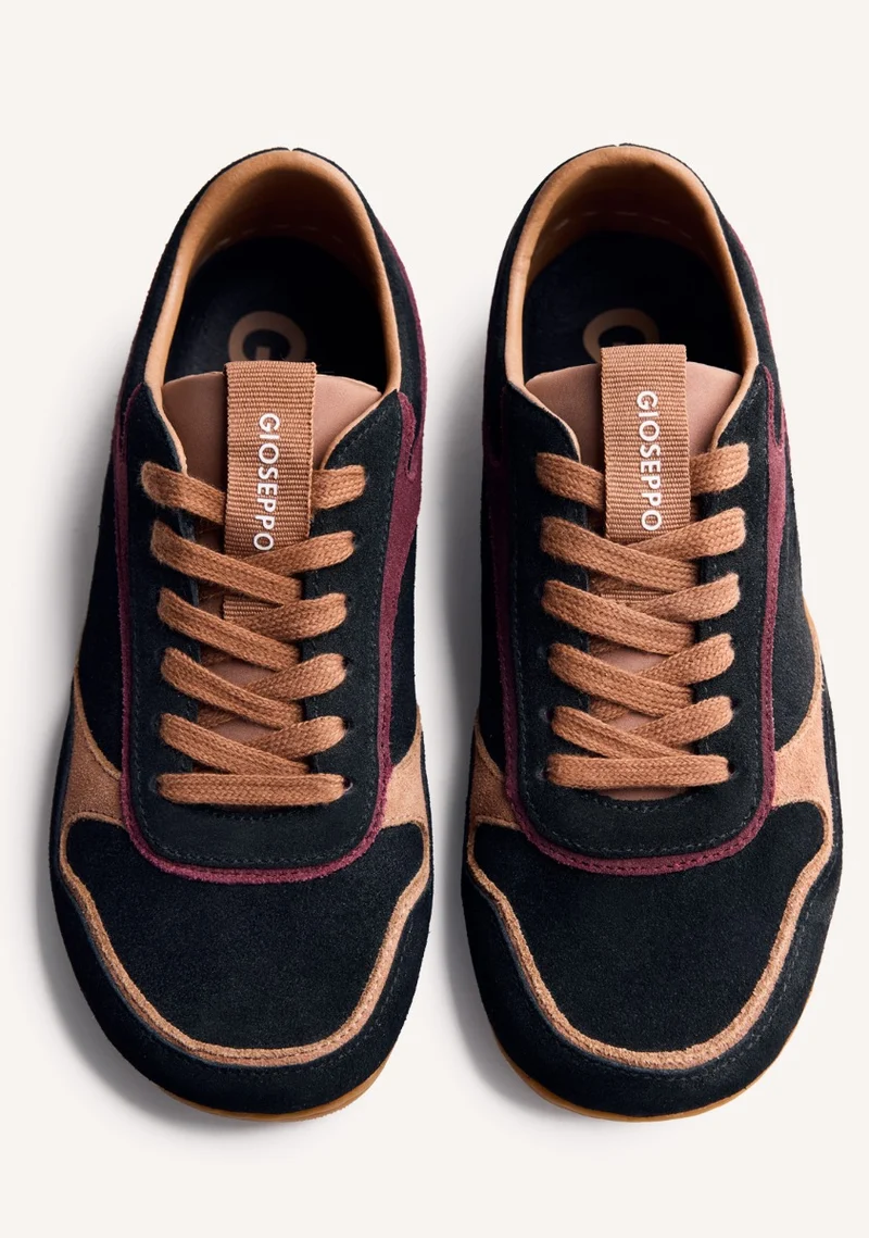 GIOSEPPO BAREFOOT - SUEDE LEATHER SNEAKERS POINTE