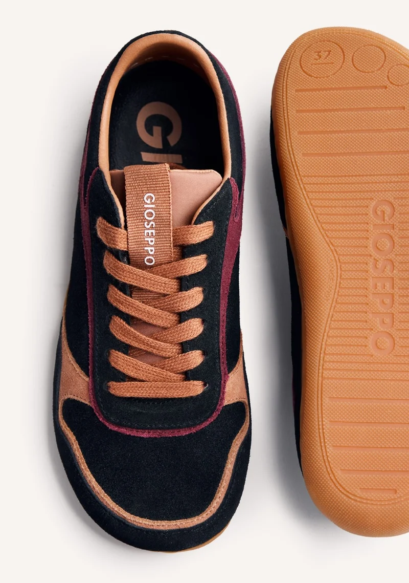 GIOSEPPO BAREFOOT - SUEDE LEATHER SNEAKERS POINTE
