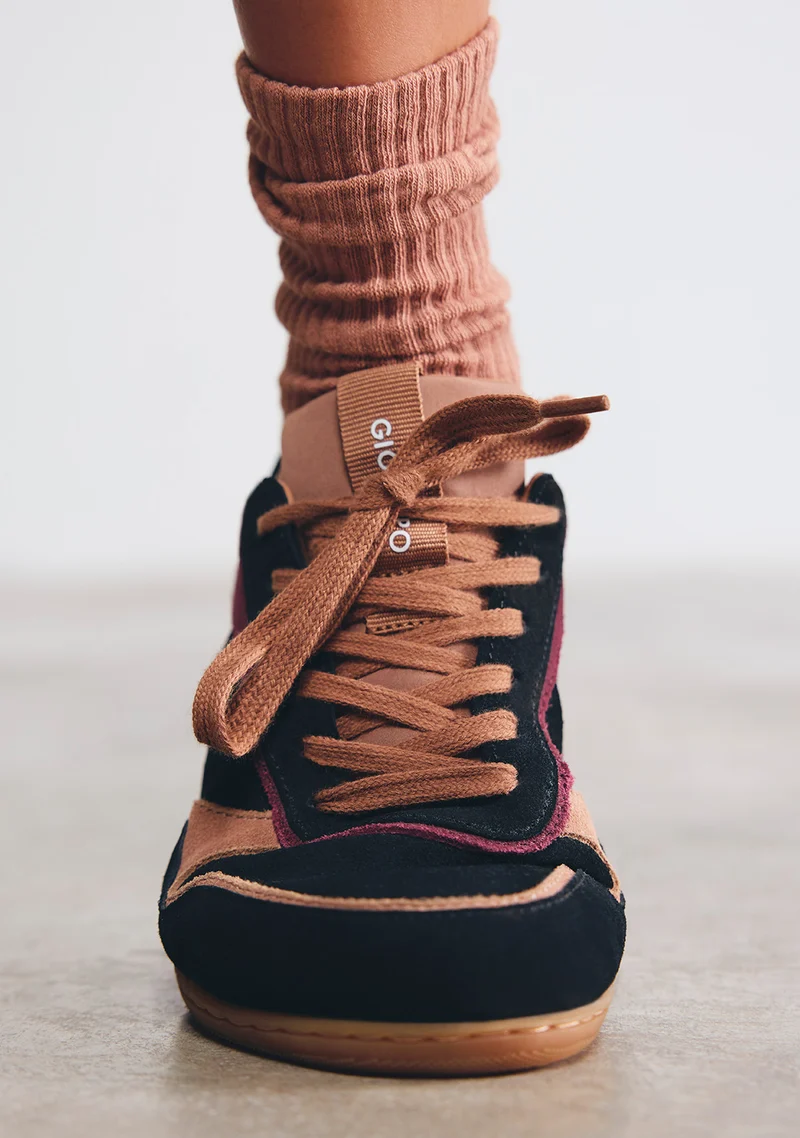 GIOSEPPO BAREFOOT - SUEDE LEATHER SNEAKERS POINTE