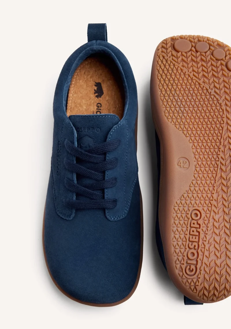 GIOSEPPO BAREFOOT - SUEDE LEATHER SNEAKERS TUNDURU