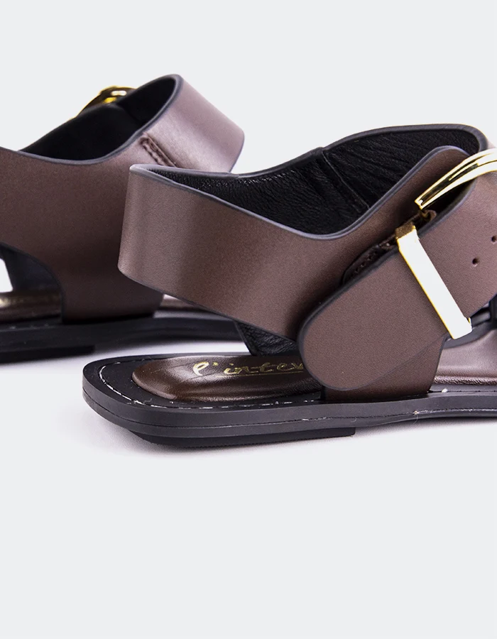 Nicky Chocolate Leather