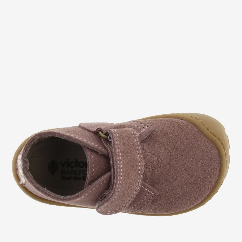 Victoria Barefoot Bosco Botin Serraje Malva