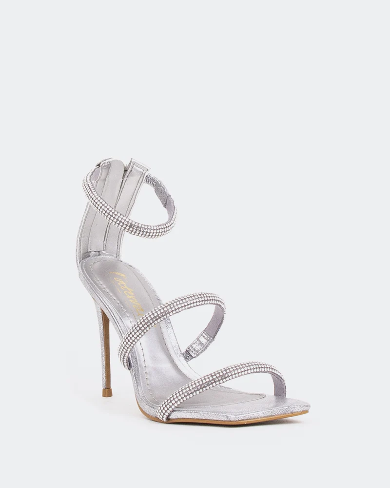 Shamari Silver Leather