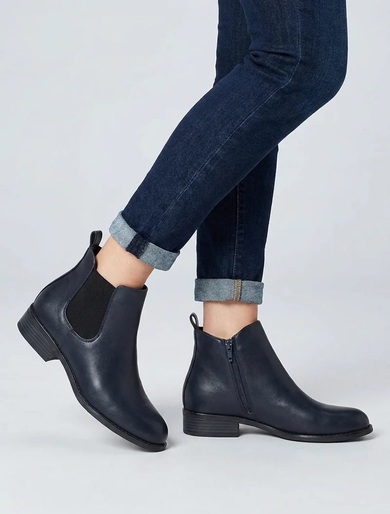 Bottines style chelsea - Noir