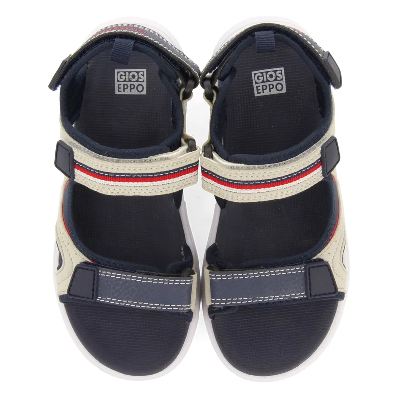 SPORTS FLIP-FLOPS NAVY BLUE WITH COLOR ACCENTS FOR BOYS AND GIRLS ANTILLO