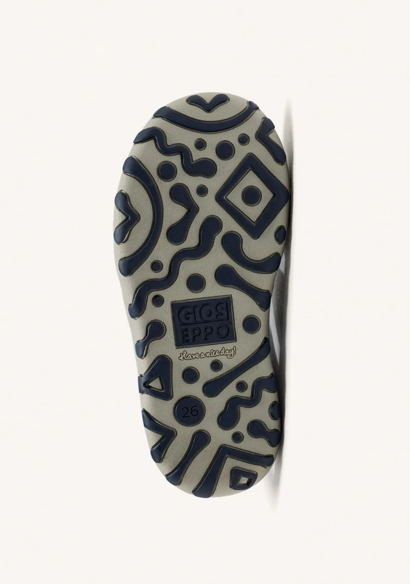 BLUE SPORTS FLIP-FLOPS CALIFORNIA STYLE WITH COLOR ACCENTS FOR BOYS AND GIRLS ADRANO