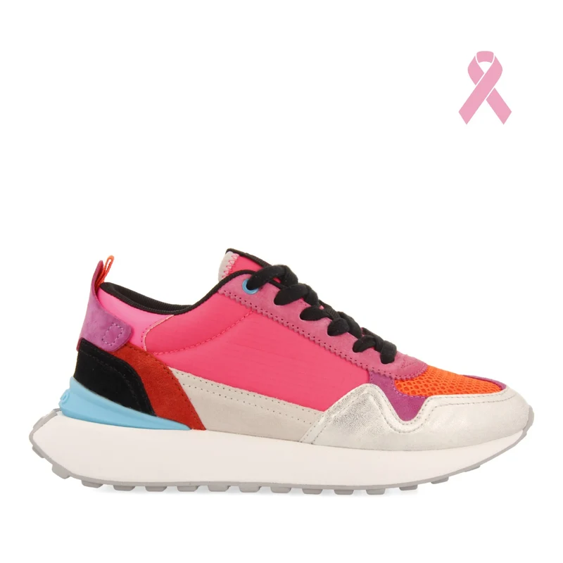 Dunkeld women's multicoloured retro sneakers