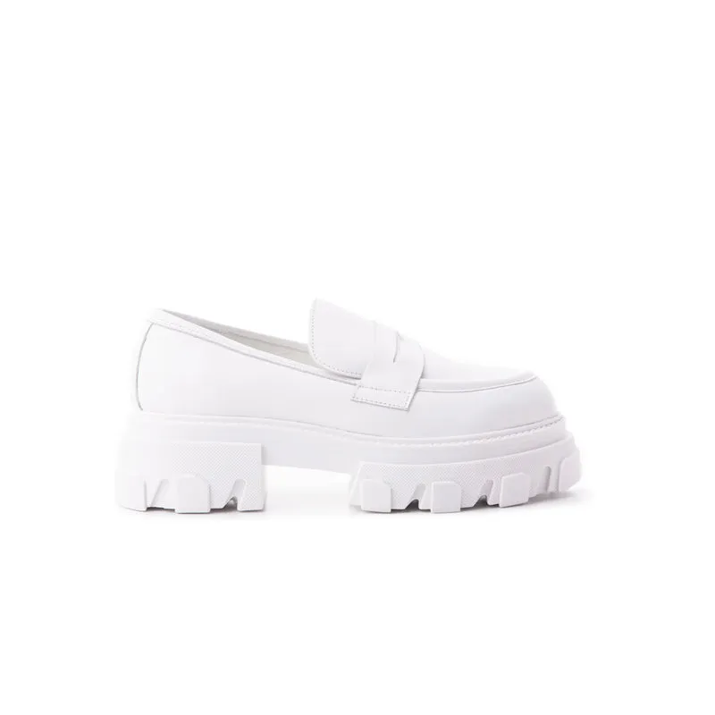 Tahara White Leather