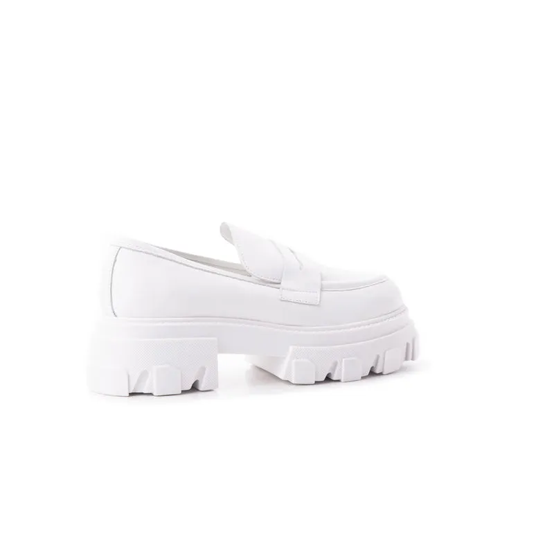 Tahara White Leather
