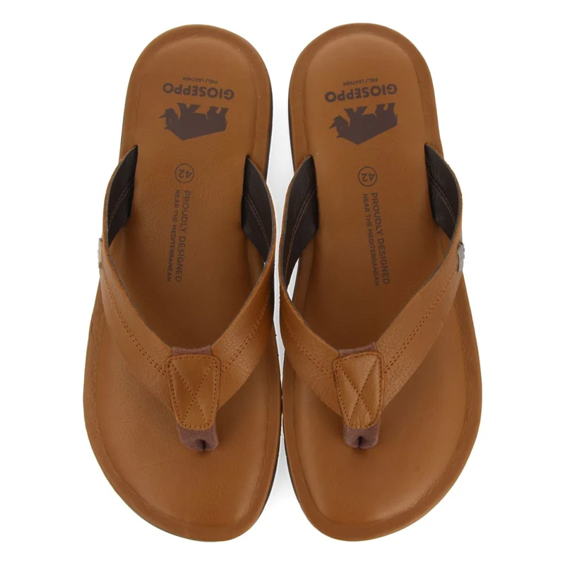 LEATHER SKIN MEN'S WASCO COLOR FLIP-FLOPS