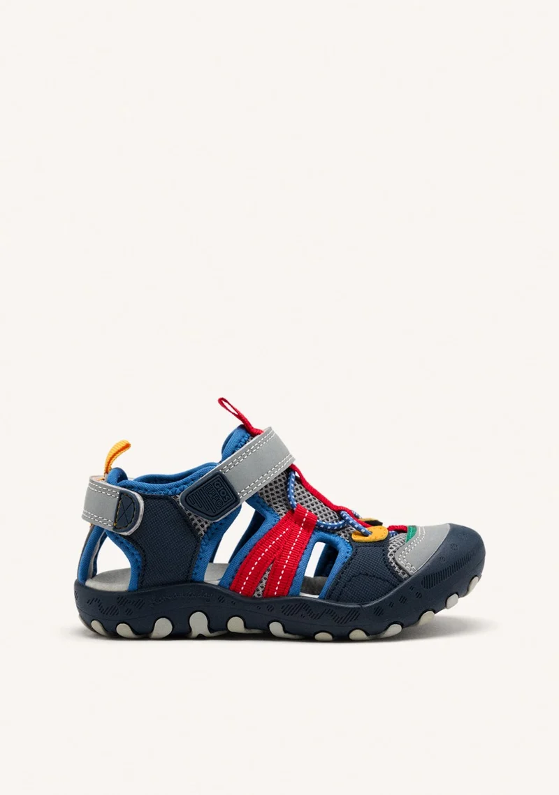 MULTICOLOR SPORTS FLIP-FLOPS CALIFORNIAN STYLE FOR BOYS AND GIRLS ADRANO