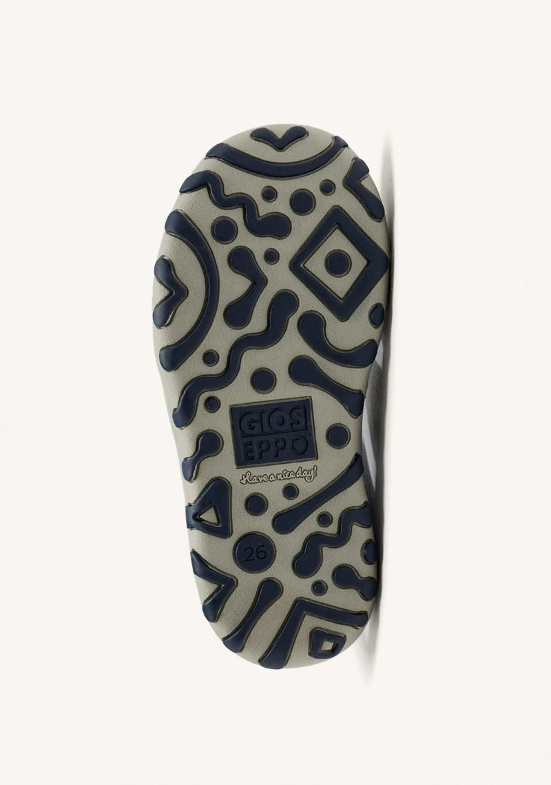 BLUE SPORTS FLIP-FLOPS CALIFORNIA STYLE WITH COLOR ACCENTS FOR BOYS AND GIRLS ADRANO