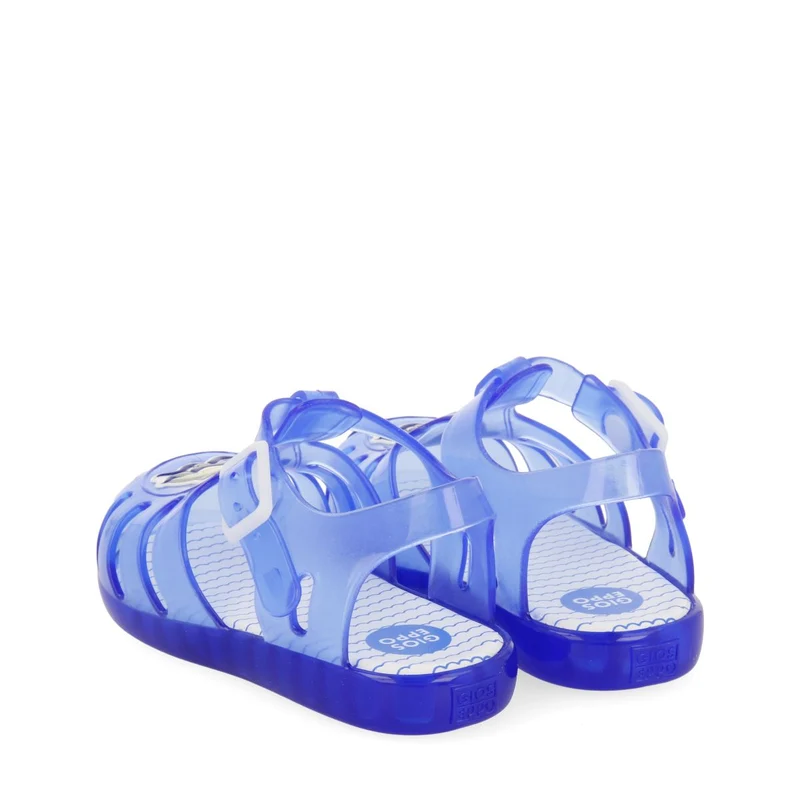 BLUE CRAB SHOES WITH SHARK PATCH FOR BABY KRUME