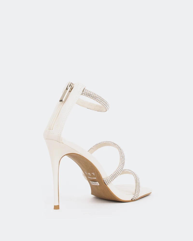 Shamari Off White Leather