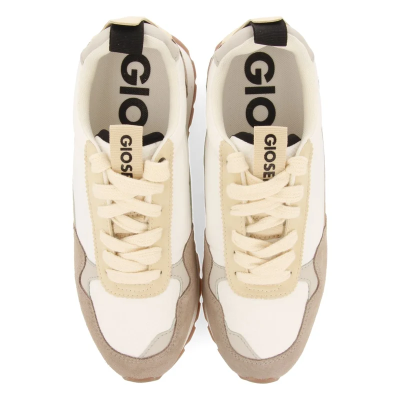 WHITE SNEAKERS WITH MULTICOLOR DETAILS FOR WOMEN SAMOSET