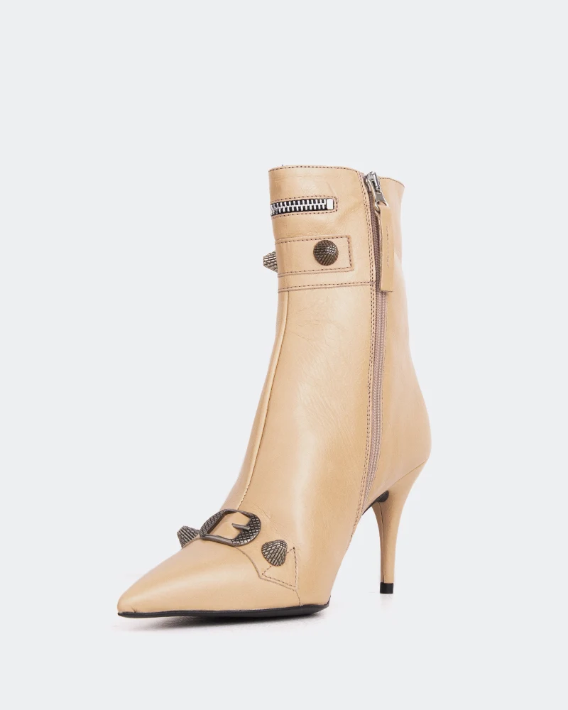 Minaj Nude Leather