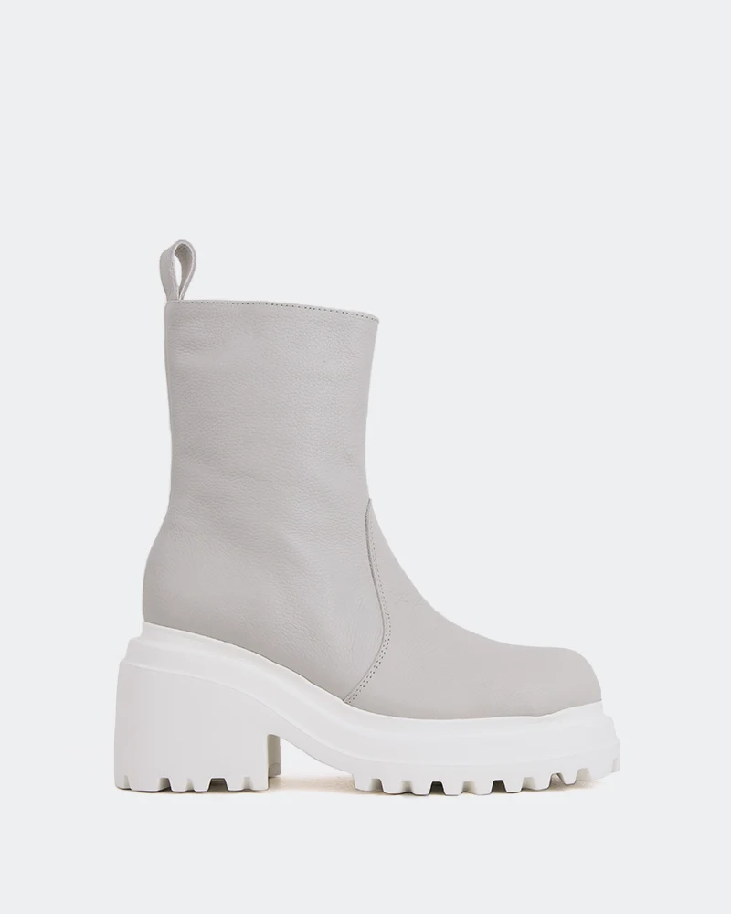 Ike Off White Leather