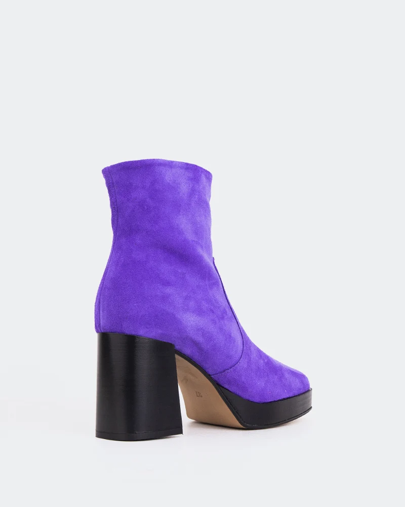Condotti Purple Suede