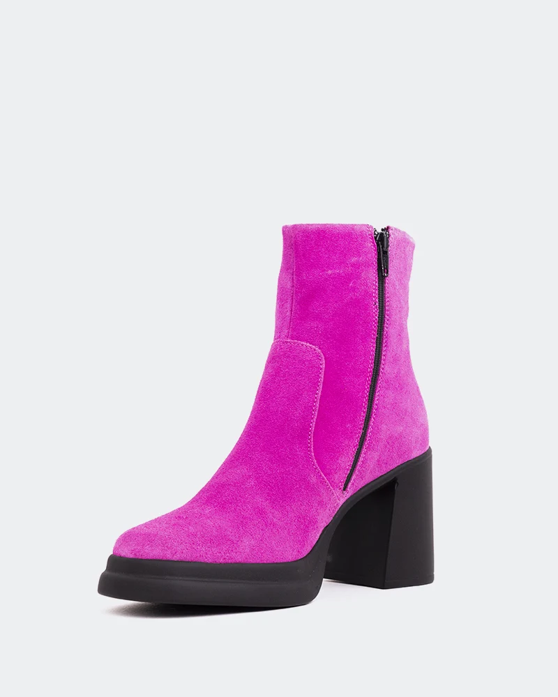Parma Fuchsia Suede