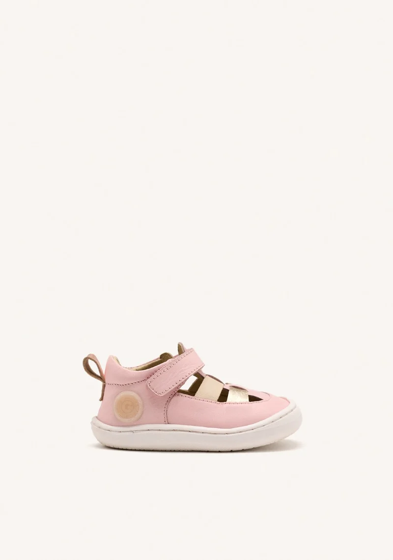 PINK CRAB-STYLE SANDALS WITH ADJUSTABLE CLOSURES FOR BABIES ODELL