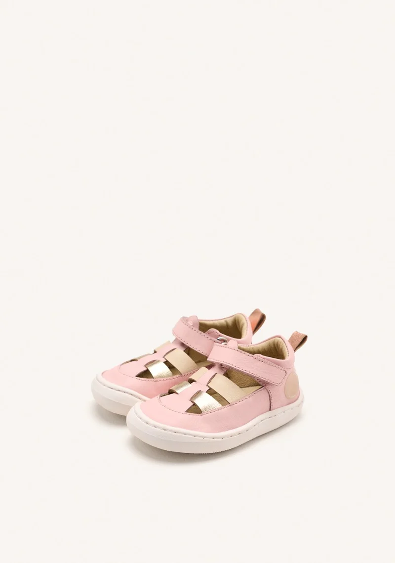 PINK CRAB-STYLE SANDALS WITH ADJUSTABLE CLOSURES FOR BABIES ODELL
