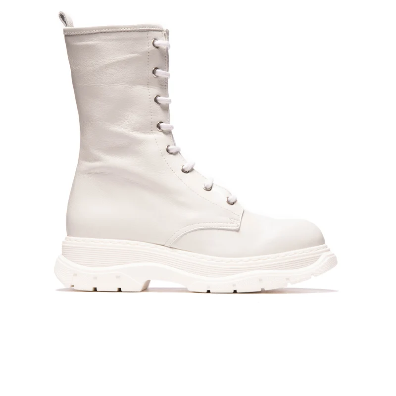 Robertson White Leather