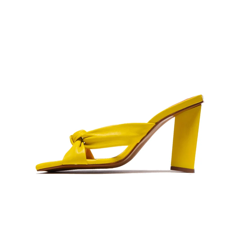 Myli Yellow Leather