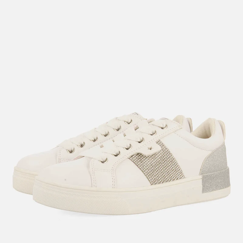 TENNIS SHOES IN SEQUINS AND RHINESTONES SLIAC