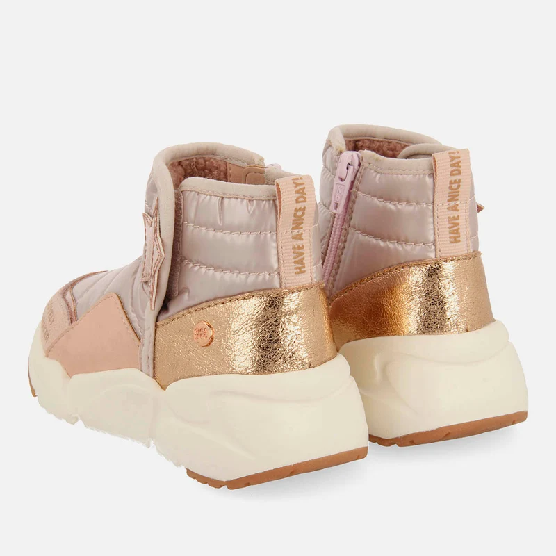 PADDED SEQUIN BOOTS POLGAR