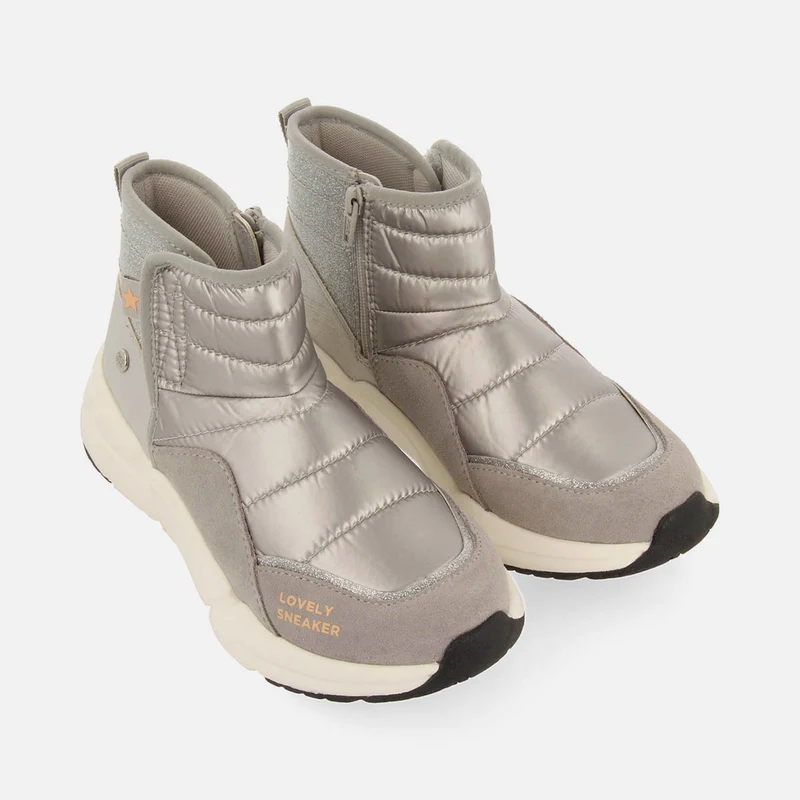 METALLIC PADDED BOOTS UDBY