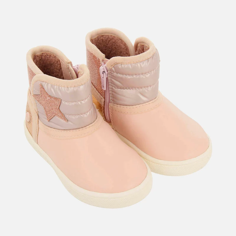 PADDED SEQUIN BOOTS BERNUM