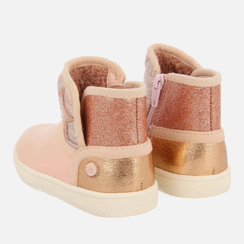 PADDED SEQUIN BOOTS BERNUM