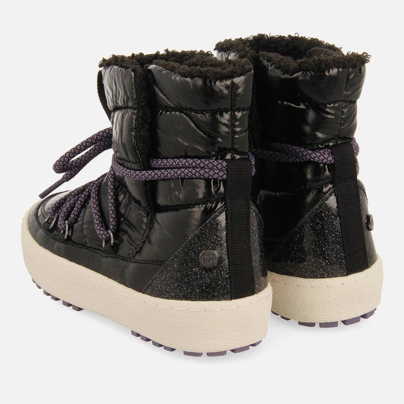 QUILTED METALLIC CHATHAM APRES-SKI STYLE BOOTS