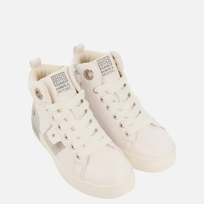 HIGH-TOP BASKETS WITH SEQUINS AND RHINESTONES RUDME